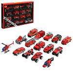 Набор металлических машин «Пожарная служба», в наборе 15 шт 9577560