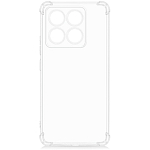 Силиконовый чехол DF для Xiaomi 14T Pro DF xiAngle-16, прозрачный с защищенными углами