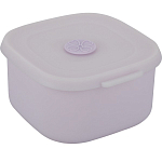 Силиконовый контейнер для еды 400мл REGENT Linea Silicone 74-014 , 12.2*11.7*6.5см