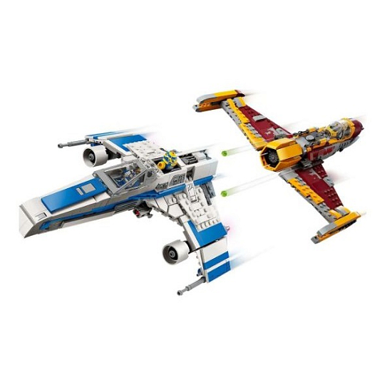 Конструктор LEGO Star Wars 75364 Истребитель «E-wing» против истребителя Шин Хати