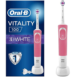 Зубная щетка ORAL-B Vitality 3D White розовая