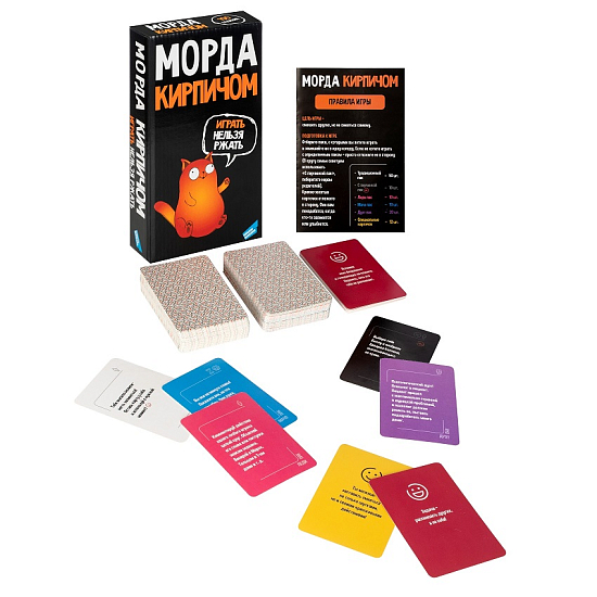 Игра настольная DREAM MAKERS-BOARD GAMES "Морда кирпичом"