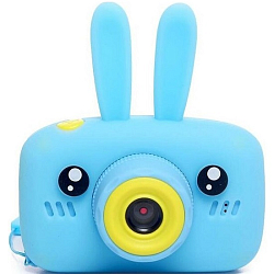Фотоаппарат детский Зайчик , цвета голубой (Уценка)