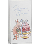 Пакет подарочный без ручек «Светлой Пасхи!», 10 × 19.5 × 7 см      7355718