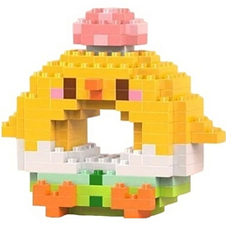 Фигурка-конструктор "Цыпленок" пончик 03