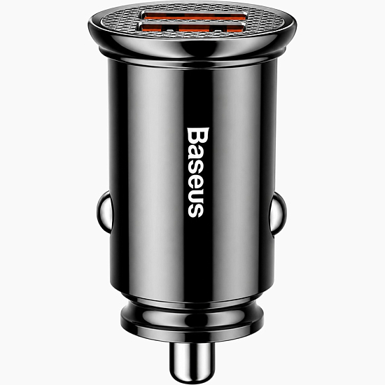 Авто ЗУ 2USB BASEUS CCALL-YD01  черный, 30W