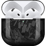 Чехол MONOCARBON для AirPods 4 Carbon Case Forged Fiber Carbon