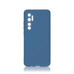 Силиконовый чехол DF для Xiaomi Mi Note 10 Lite DF xiOriginal-10 (blue) с микрофиброй