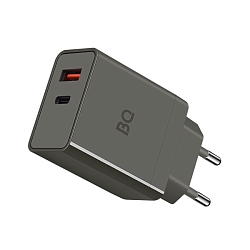 Сетевое ЗУ 1USB/1Type BQ Charger 38W2A01 серый