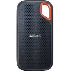 Внешний SSD Sandisk SDSSDE61-500G-G25 500Gb, серый/красный
