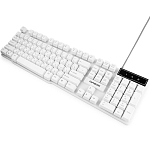Клавиатура ГАРНИЗОН GK-200 белая, USB
