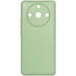 Силиконовый чехол DF для Realme 11 Pro+ DF rmCase-36 (light green)