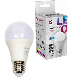 Лампа светодиодная DEFENDER A60 15W/4000K/E27 груша нейтральный белый (10/100)