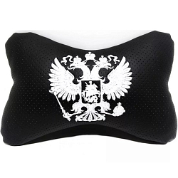 Подушка-косточка ГЕРБ ,  ортопедическая. эко-кожа,  к-т. 2шт.