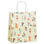 Пакет крафтовый «С днём рождения», 22 × 25 × 12 см   7098727