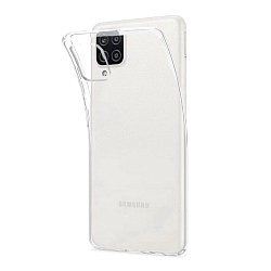 Задняя накладка  GRESSO. Коллекция Air для Samsung Galaxy A12 прозрачный