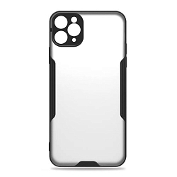 Силиконовый чехол BUBBLE для iPhone 12 Pro Max (Черный)