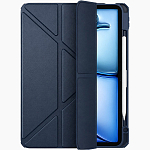 Чехол футляр-книга KEEPHONE MOLLAN для iPad AIR 11 2025 CASE BLUE