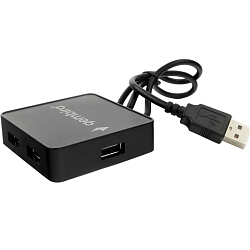 USB-Хаб GEMBIRD UHB-242, 4USB, черный