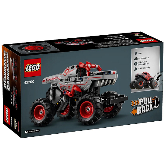 Конструктор LEGO TECHNIC 42200 MONSTER JAM™ THUNDERROARUS™