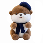 Мягкая игрушка Выдра в берете 6138-35-3AT