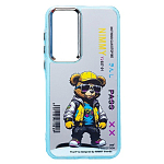 Задняя накладка PC092 для Samsung Galaxy A35 (мишка) (transparent)