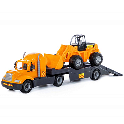 Автомобиль ПОЛЕСЬЕ Майк - трейлер + трактор-погрузчик 55736