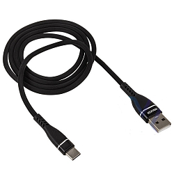 Кабель USB <--> Type-C  1.0м WALKER C580 черный
