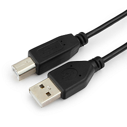 Кабель USB для принтера AM-BM  1.8м ГАРНИЗОН GCC-USB2-AMBM-1.8M, пакет