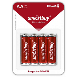 Элемент питания SMARTBUY LR06 BL-4