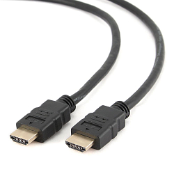Кабель HDMI <--> HDMI  3.0м CABLEXPERT CC-HDMI4L-10 v1.4, серия Light, черный, позол.разъемы, экран, пакет