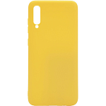 Задняя накладка ZIBELINO Soft Matte для Samsung Galaxy A70 (желтый)