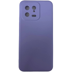 Задняя накладка SILICONE COVER для  Xiaomi 13 №05 Лаванда