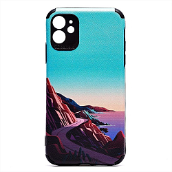 Задняя накладка SC310 для iPhone 11 (011) (black)