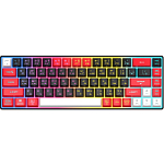 Клавиатура БП PANTEON M2 BW Black-Red (156)