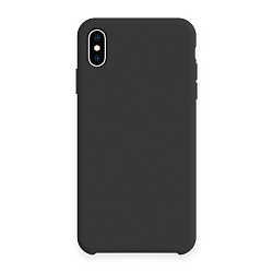 Задняя накладка Silicone Case для iPhone X/XS (18 Черный)
