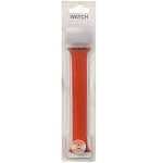 Силиконовый моно-ремешок ISA для Apple Watch 38/40mm (147mm) красный