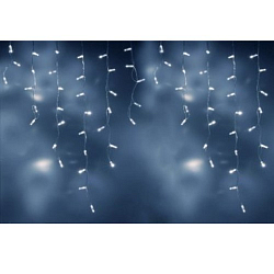 Гирлянда уличная "Бахрома" 3 х 0.6 м, свечение белое, TEAMPROF