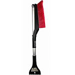 Щетка для снега SAPFIRE 60-86см, мягкая щетина, ударопрочный скребок