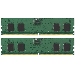 Оперативная память DDR5 16Gb Kingston KVR56U46BS6K2-16 5600 DIMM KVR56U46BS6K2-16 Non-ECC , CL46 , 1.1V, (Kit of 2) 1RX16  288-pin 16Gbit, RTL