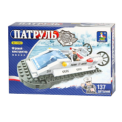 Конструктор AUSINI "Патруль: Катер на воздушной подушке" (137 деталей)