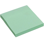 Блок с липким краем 76 мм х 76 мм, 80 листов, пастель, зелёный 5491842