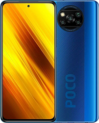 Смартфон Xiaomi POCO X3 6/64Gb Голубой (Витрина)(UK розетка)