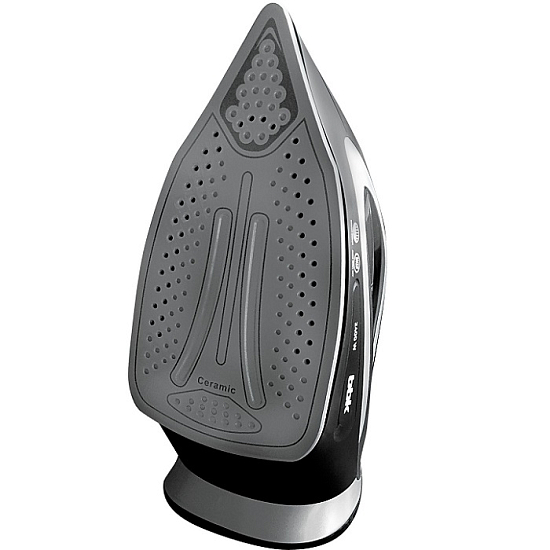 Утюг BBK ISE-2405 черный/серебро