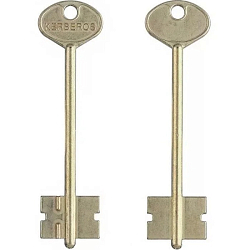 Заготовка ключа Керберос-2 105*25*18.2 мм, лат., б/п