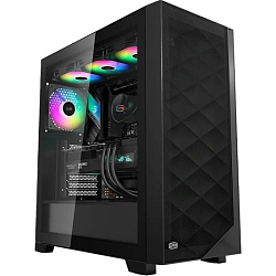Корпус PcCooler C3D510 BK ARGB черный без БП ATX 3x120mm 2xUSB3.0 1xUSB3.1 audio bott PSU