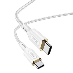 Кабель USB <--> Type-C  1.0м HOCO X95 Goldentop, белый