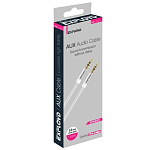 Кабель Jack 3.5 <--> Jack 3.5  1.0м EXPLOYD EX-K-642, Classic, серебряный