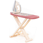 Набор игровой ПОЛЕСЬЕ "Утюжок №3 с гладильной доской" (коралловый)