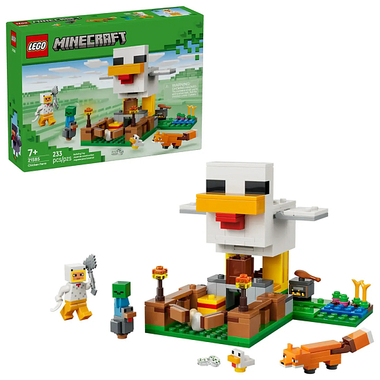 Конструктор LEGO Minecraft 21585 Куриная ферма
